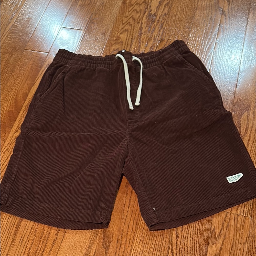 Elle Brown Corduroy Men's Shorts